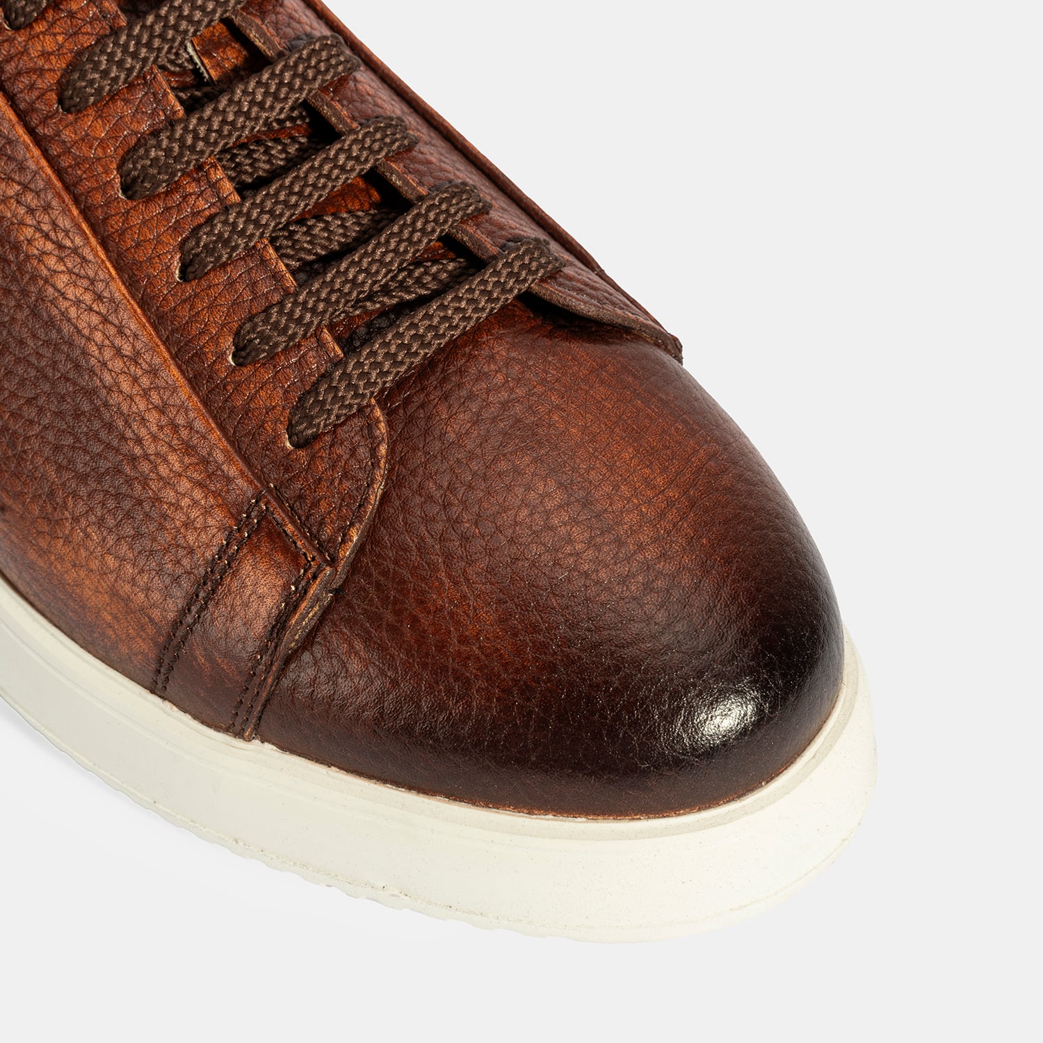 Desa Siyah Desa Bağcıklı Erkek Deri Sneaker