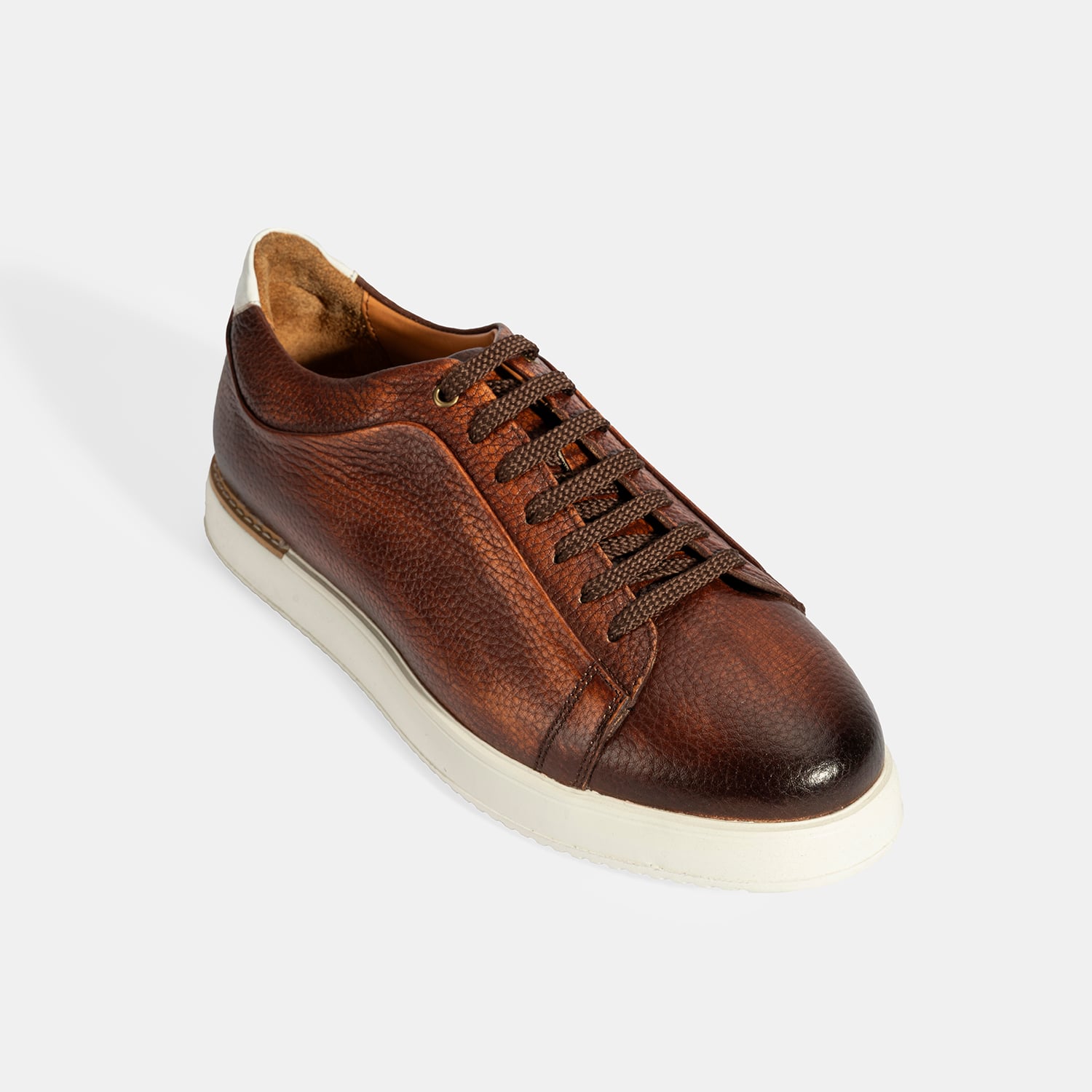 Desa Siyah Desa Bağcıklı Erkek Deri Sneaker