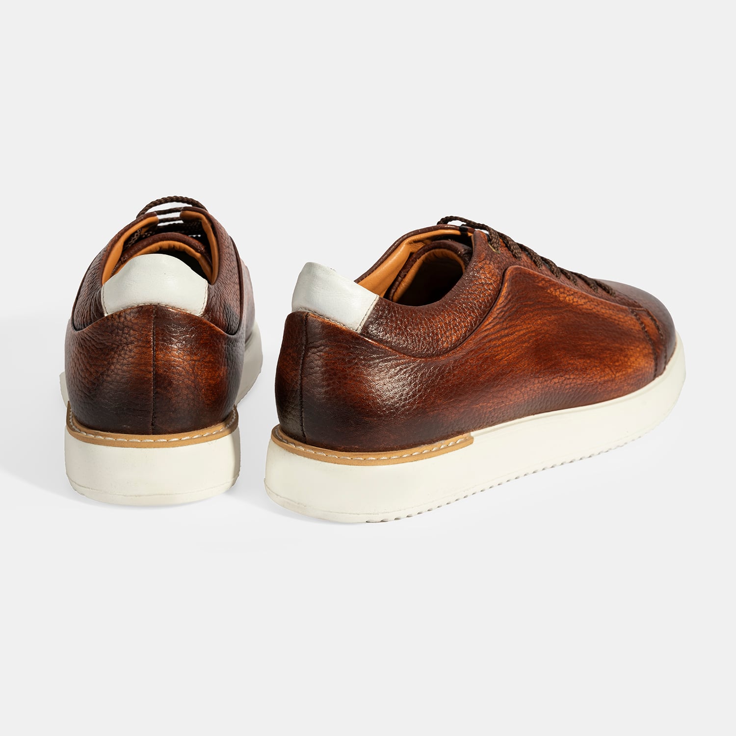 Desa Siyah Desa Bağcıklı Erkek Deri Sneaker