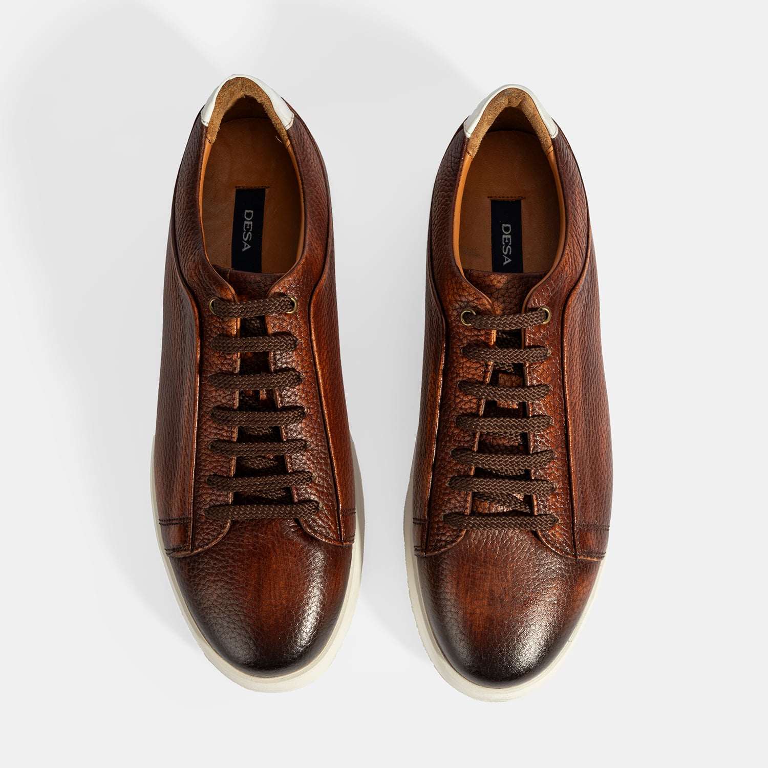 Desa Siyah Desa Bağcıklı Erkek Deri Sneaker