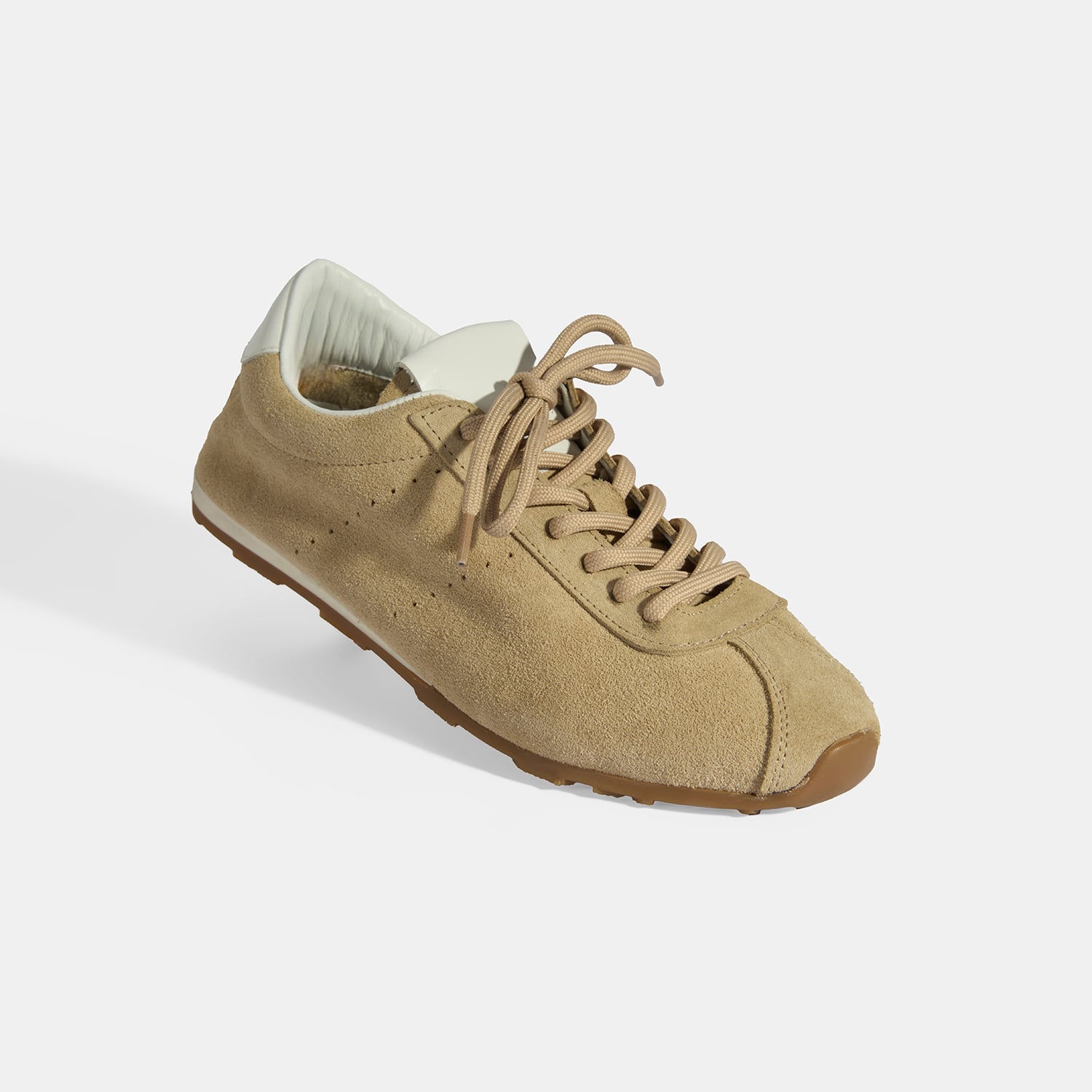 Desa Bej Desa Bağcıklı Kadın Süet Spor Ayakkabı