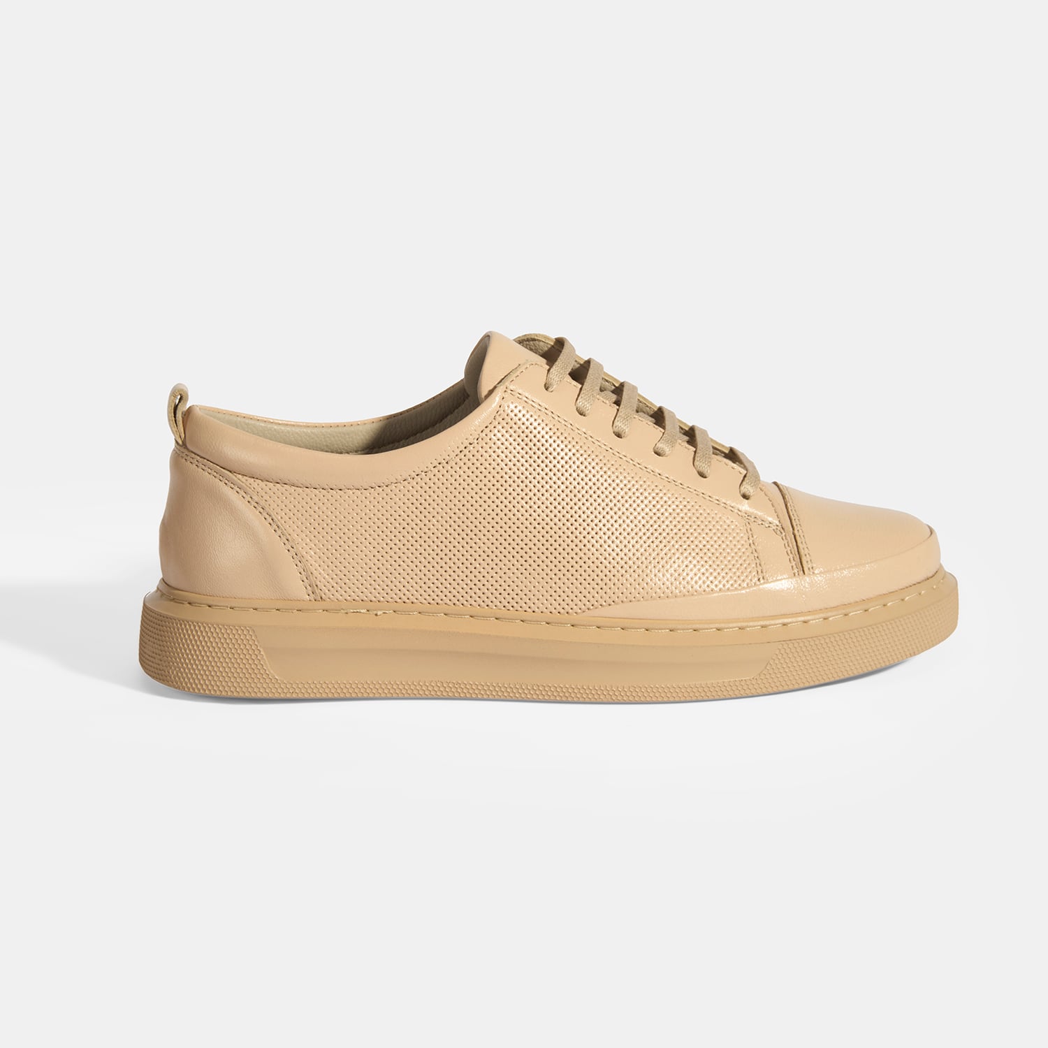 Desa Lacivert Desa Deri Kadın Bağcıklı Spor Ayakkabı