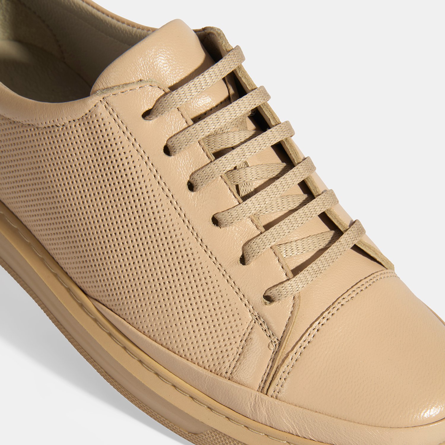 Desa Lacivert Desa Deri Kadın Bağcıklı Spor Ayakkabı