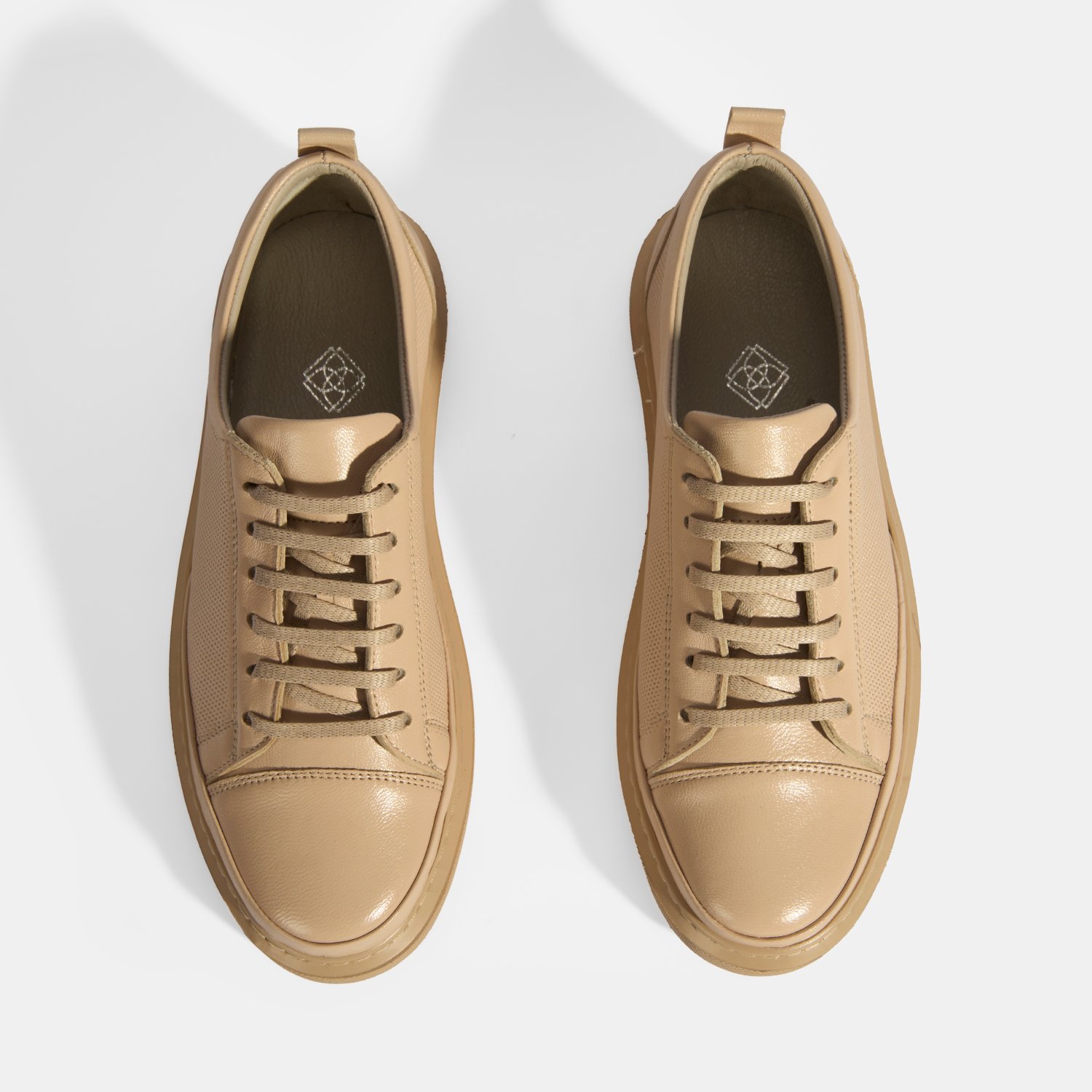 Desa Lacivert Desa Deri Kadın Bağcıklı Spor Ayakkabı