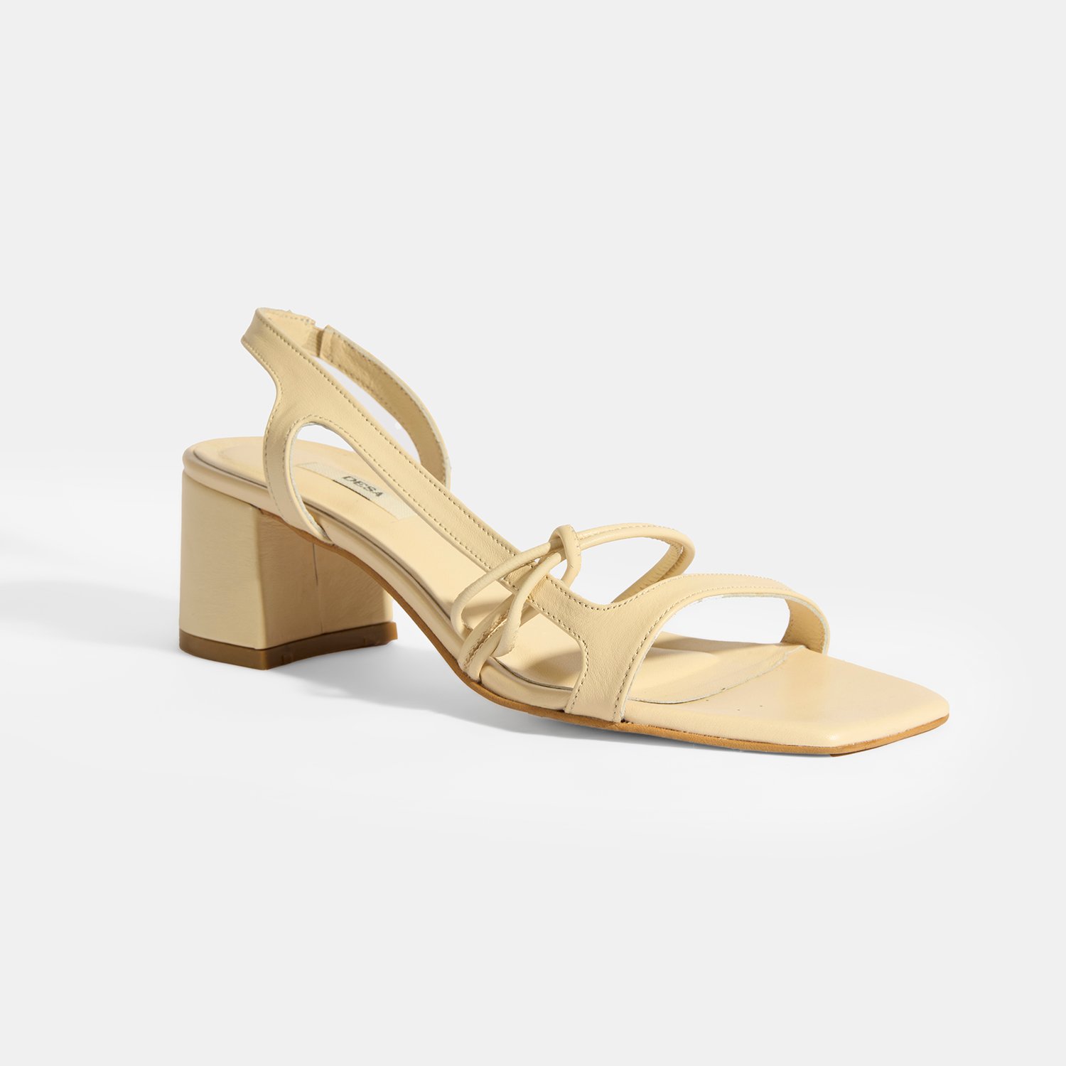 Desa Ten Desa Deri Kadın Topuklu Sandalet