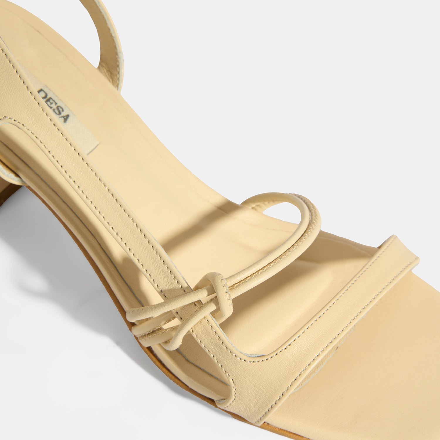 Desa Ten Desa Deri Kadın Topuklu Sandalet