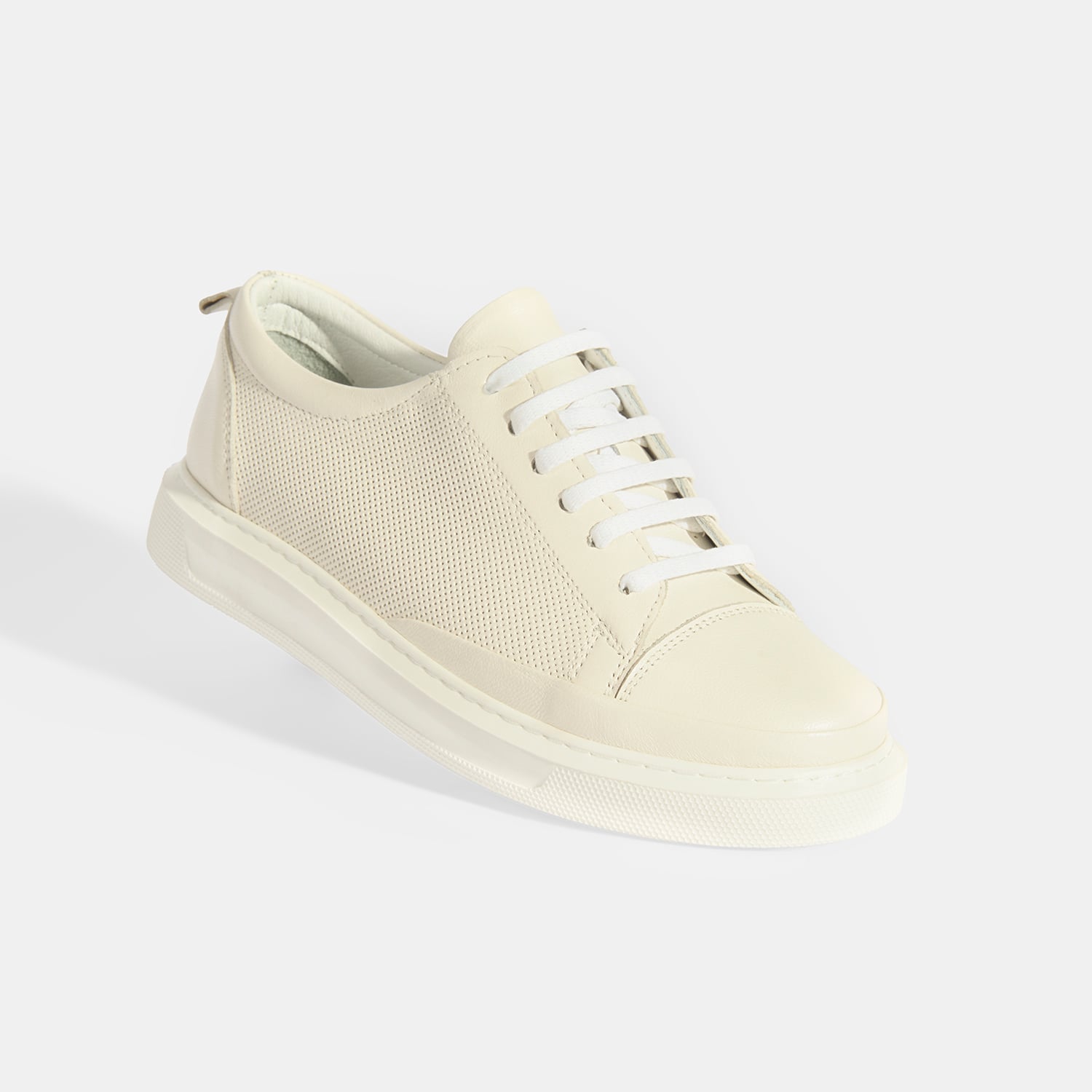 Desa Lacivert Desa Deri Kadın Bağcıklı Spor Ayakkabı