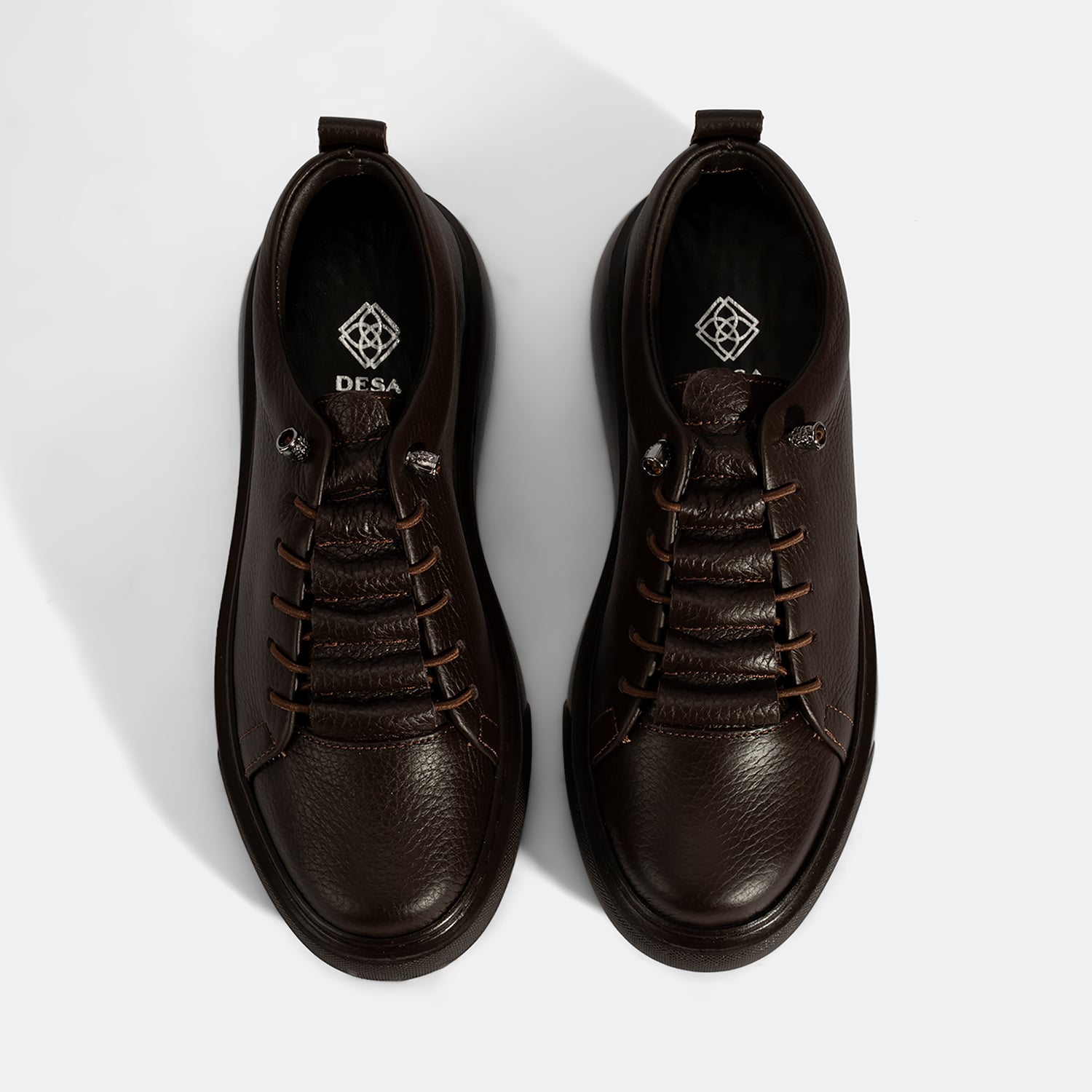 Desa Siyah Desa Bağcıklı Kadın Deri Spor Ayakkabı