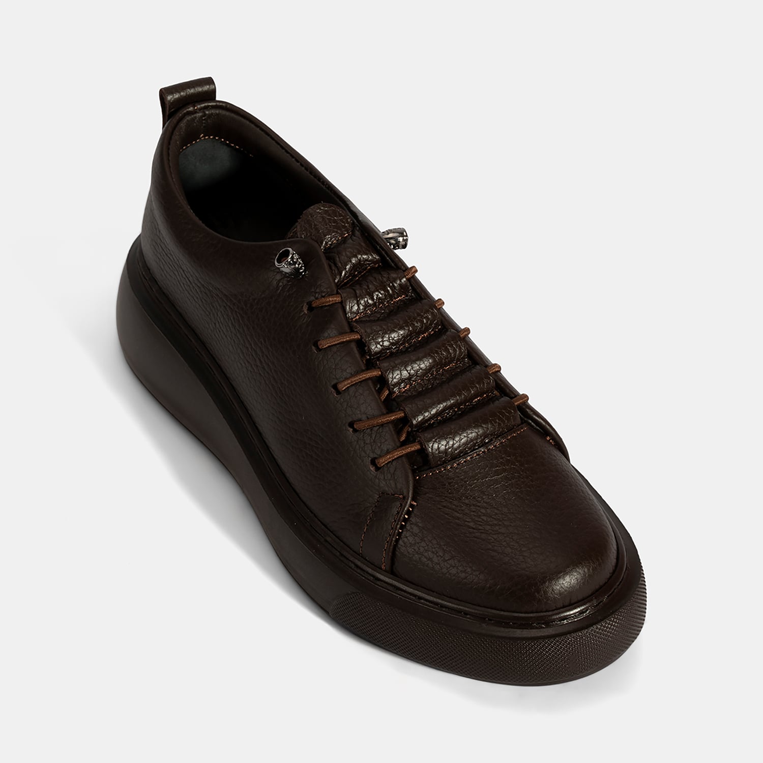 Desa Siyah Desa Bağcıklı Kadın Deri Spor Ayakkabı