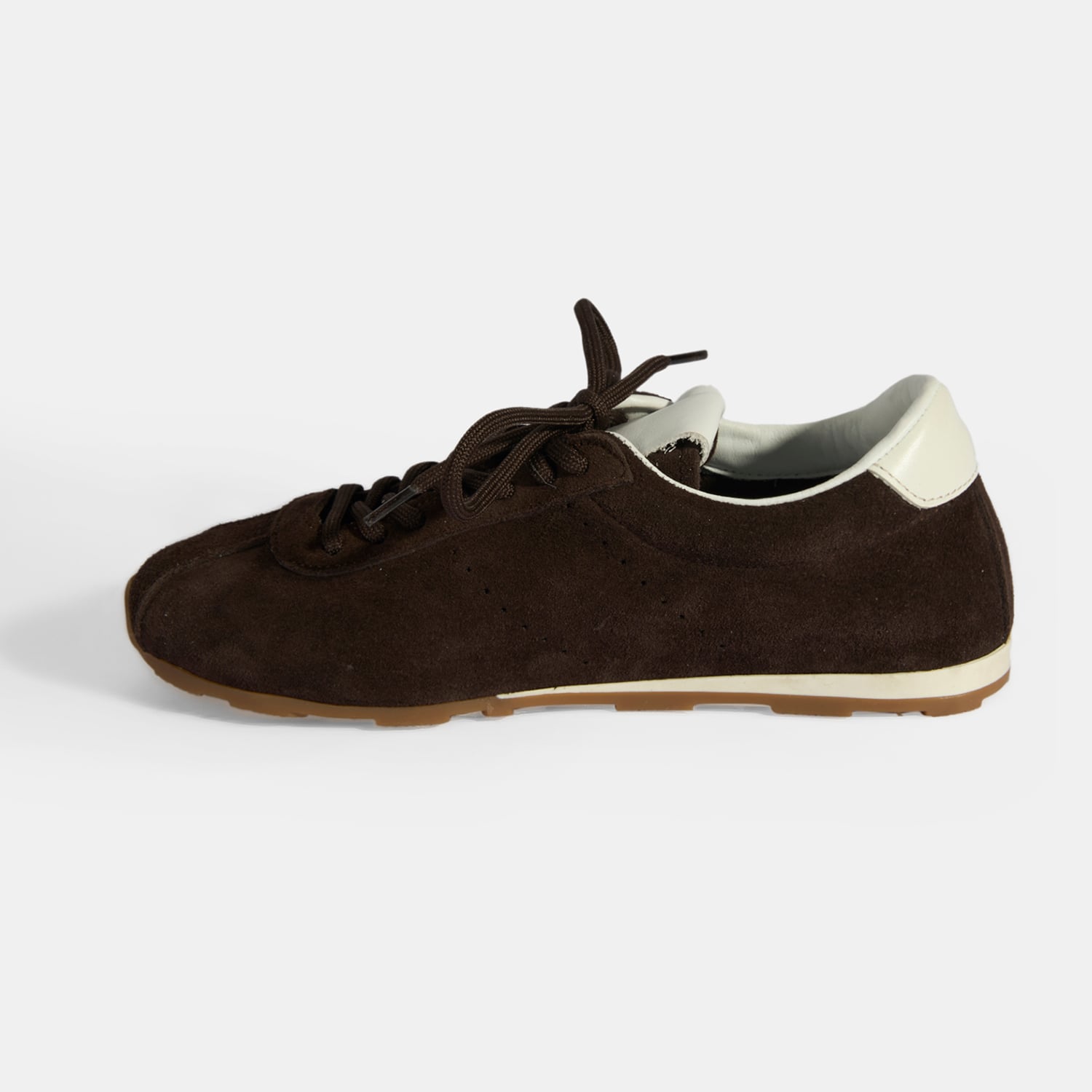 Desa Bej Desa Bağcıklı Kadın Süet Spor Ayakkabı