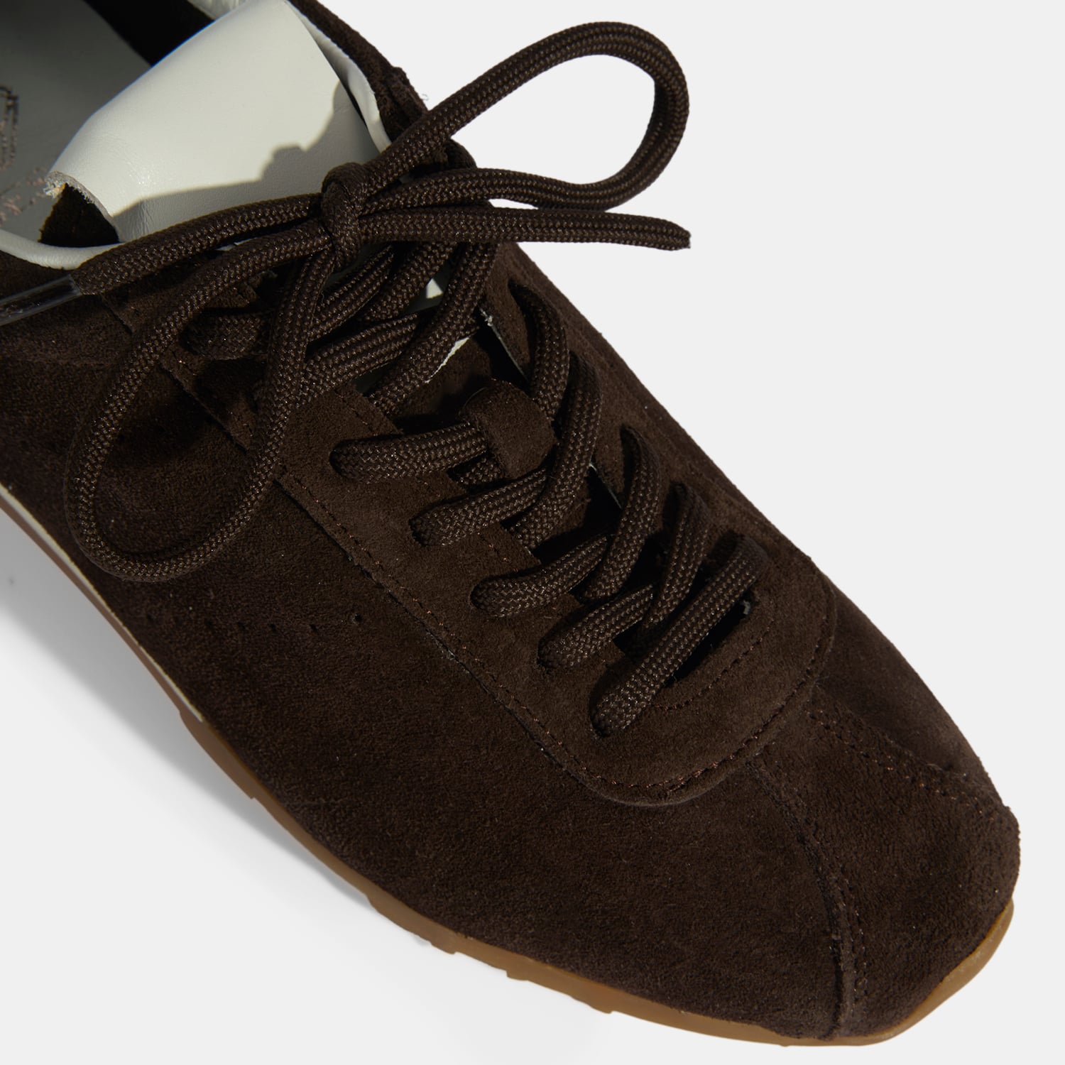 Desa Bej Desa Bağcıklı Kadın Süet Spor Ayakkabı