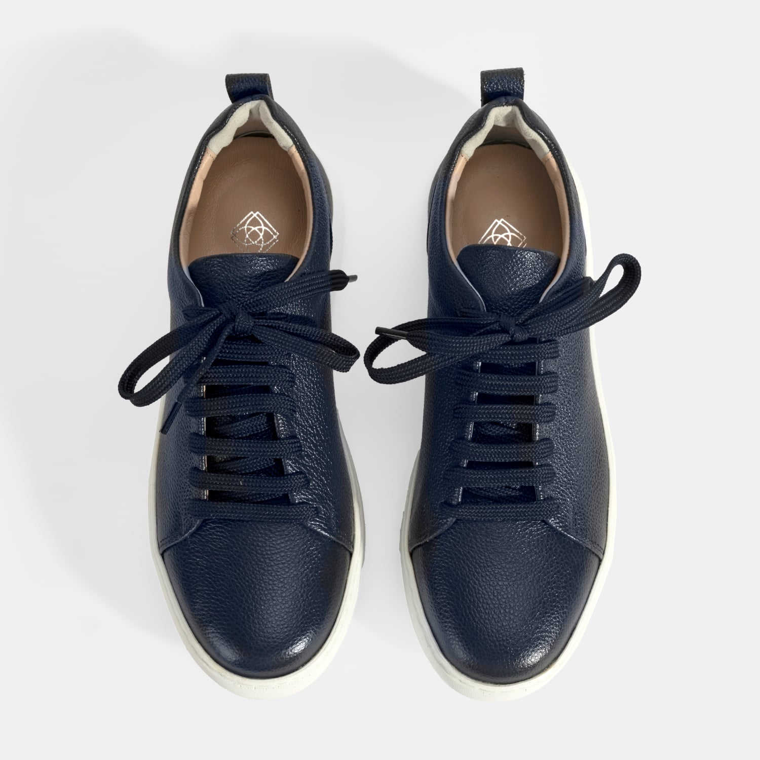 Desa Lacivert Desa Bağcıklı Kadın Deri Sneaker