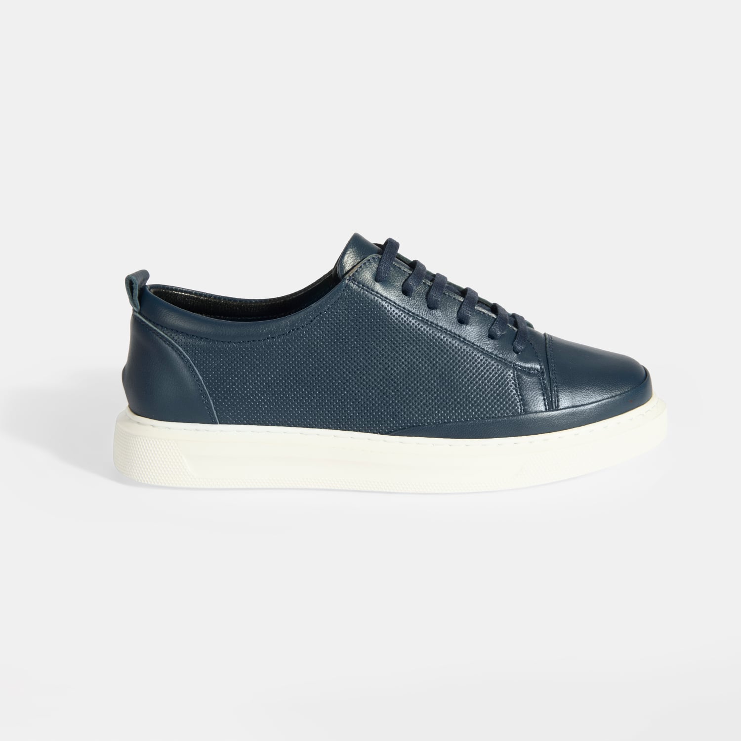 Desa Lacivert Desa Deri Kadın Bağcıklı Spor Ayakkabı