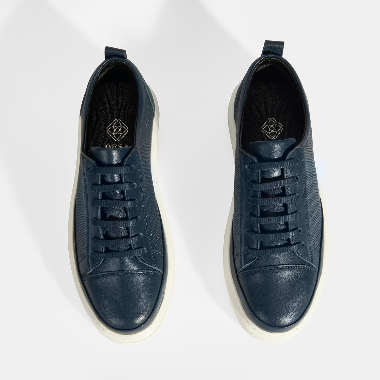 Desa Lacivert Desa Deri Kadın Bağcıklı Spor Ayakkabı