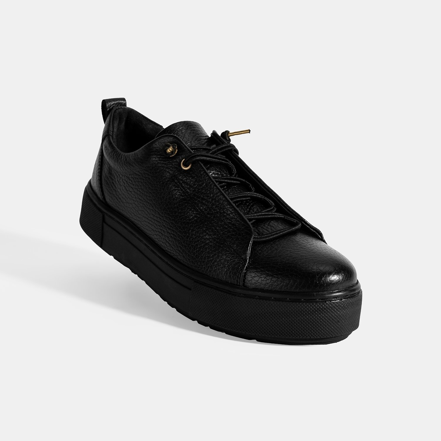 Desa Bej Desa Bağcıklı Kadın Deri Sneaker