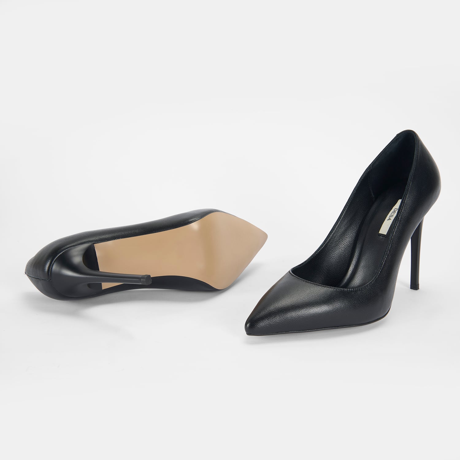 Desa Ten Desa Deri Kadın Topuklu Klasik Ayakkabı