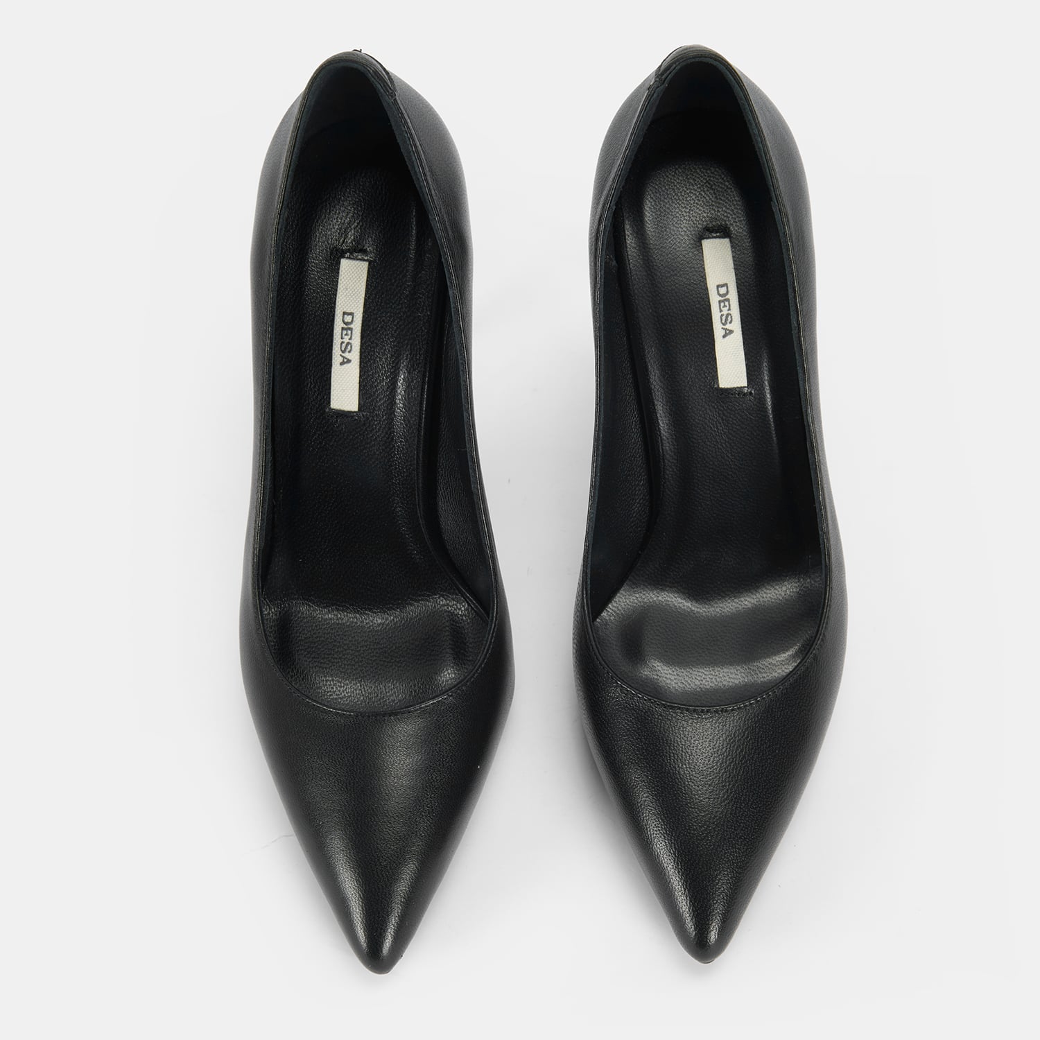 Desa Ten Desa Deri Kadın Topuklu Klasik Ayakkabı