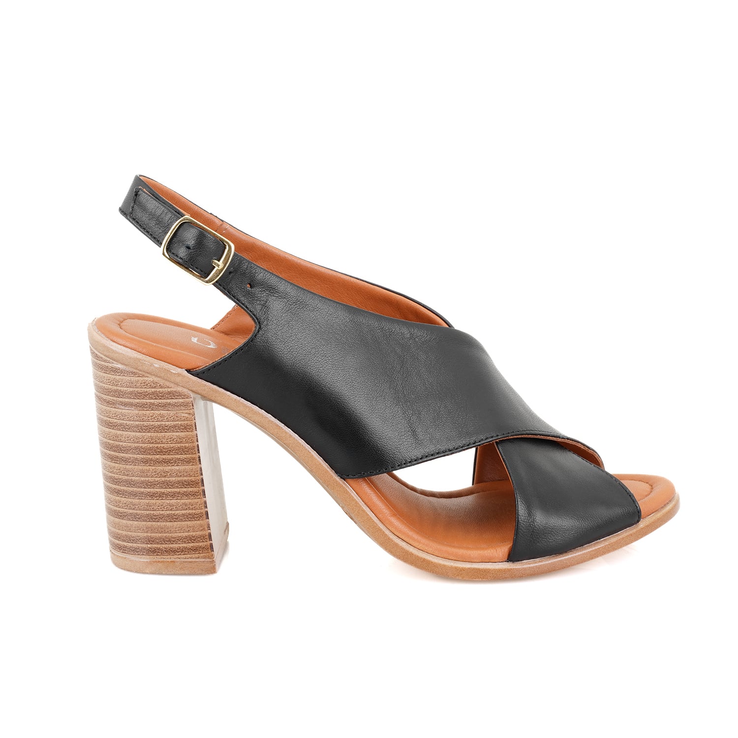 Desa Taba Desa Deri Kadın Topuklu Sandalet