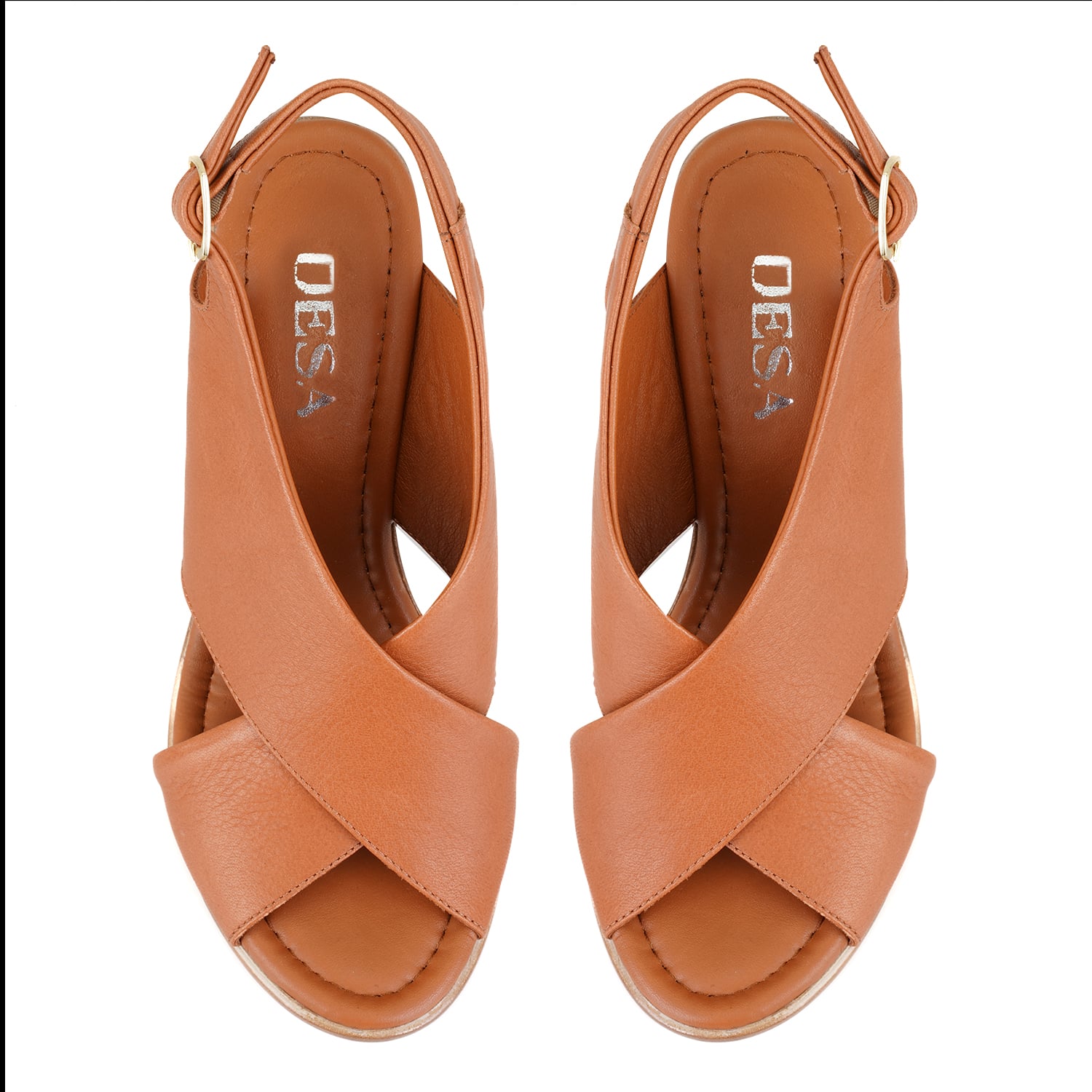 Desa Taba Desa Deri Kadın Topuklu Sandalet