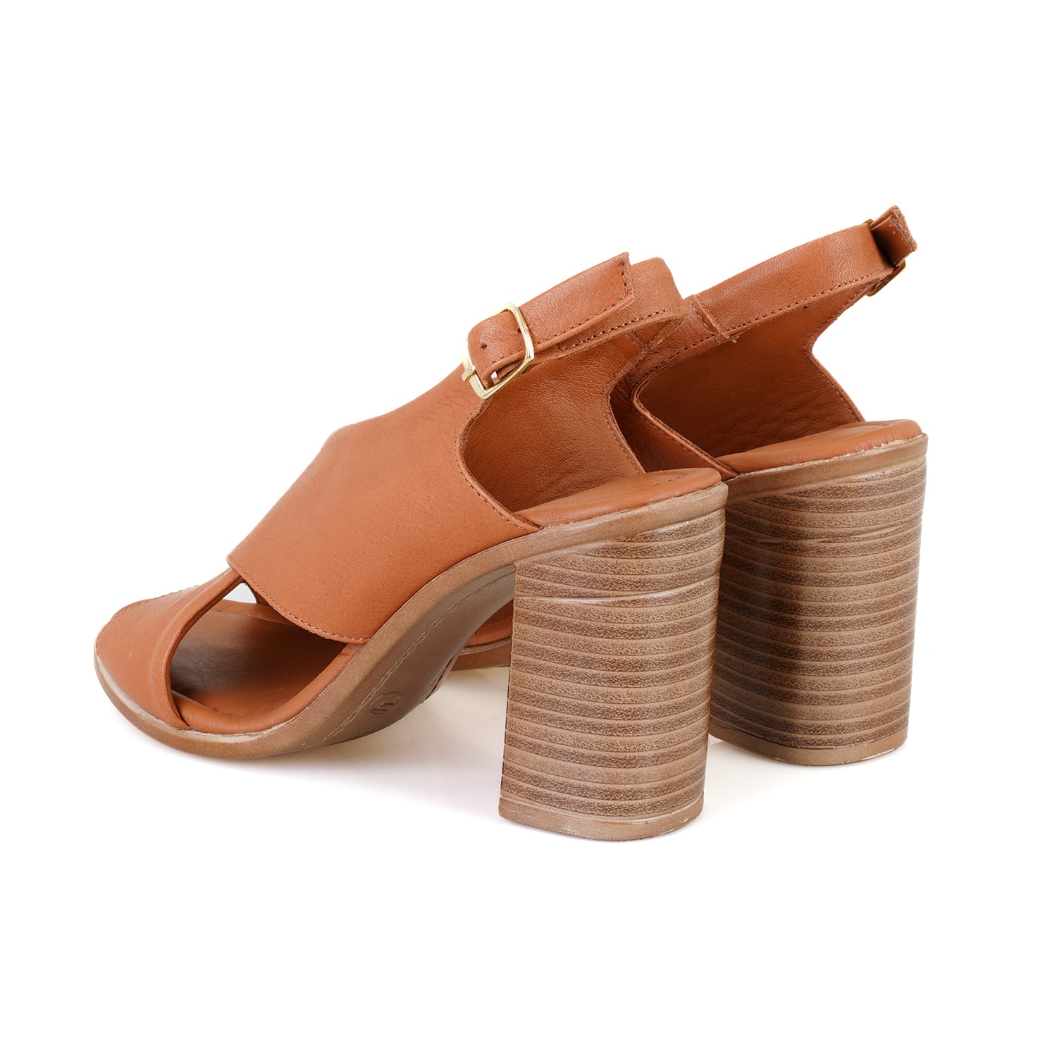 Desa Taba Desa Deri Kadın Topuklu Sandalet