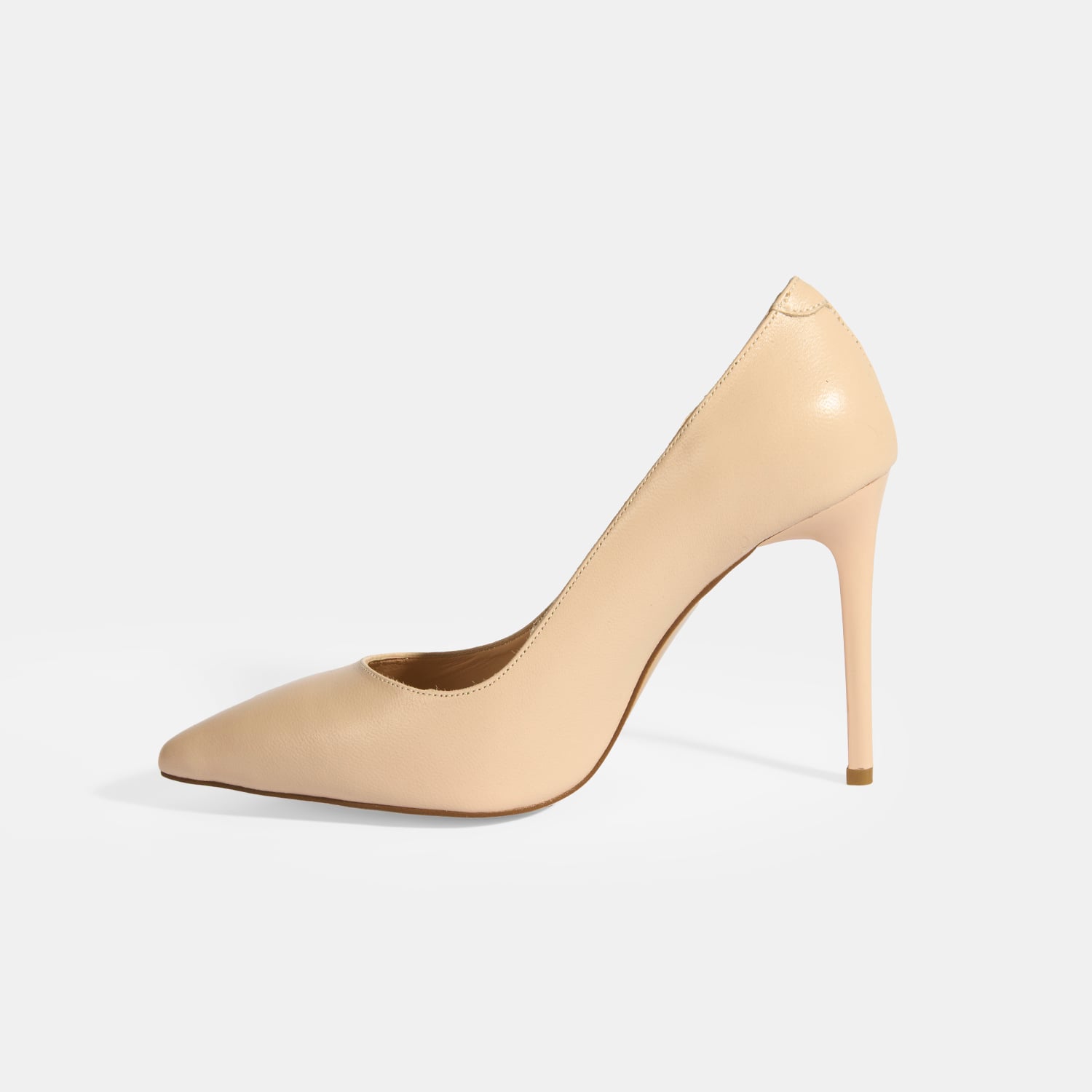 Desa Ten Desa Deri Kadın Topuklu Klasik Ayakkabı