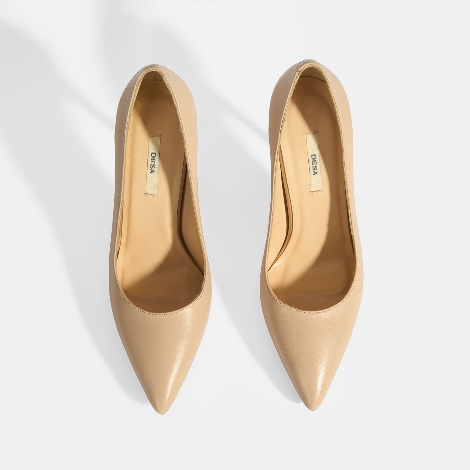 Desa Ten Desa Deri Kadın Topuklu Klasik Ayakkabı