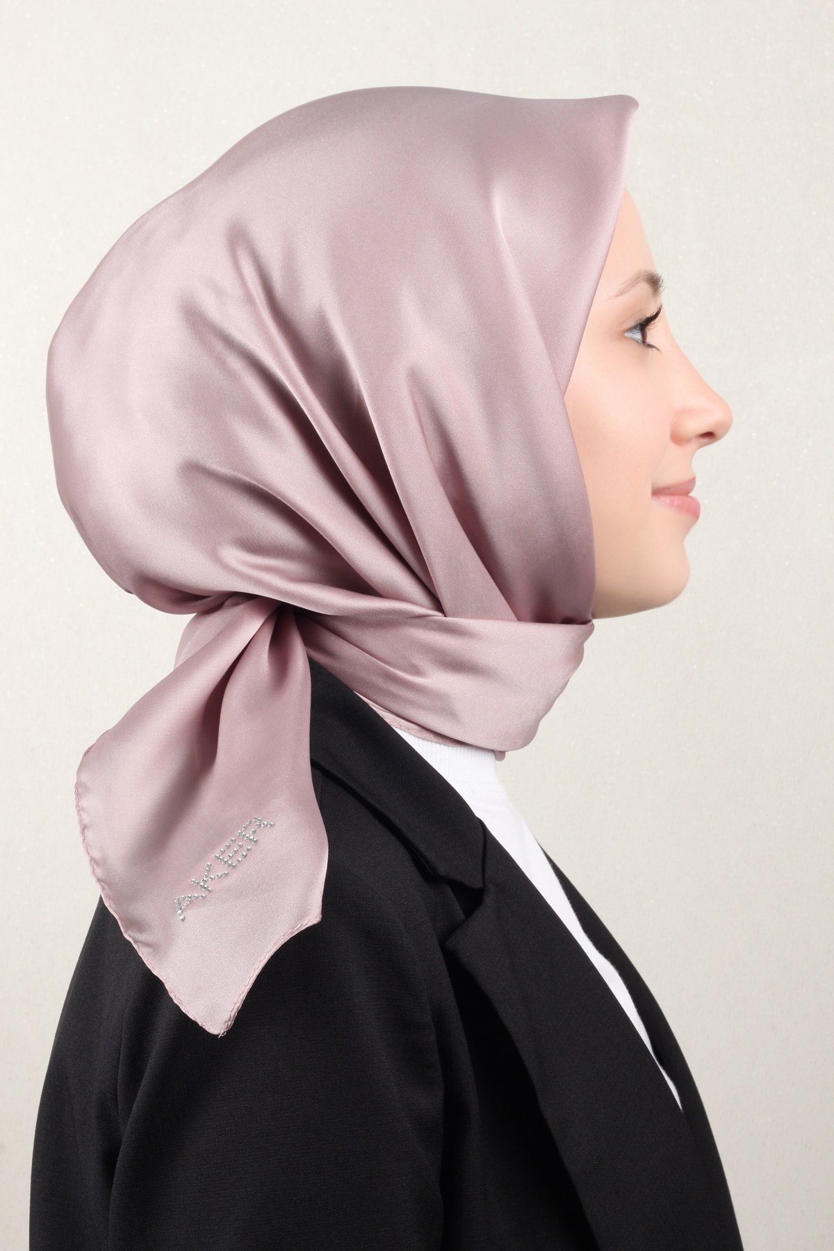 Aker Açık Pudra Kristal Eşarp 1070900 - 992