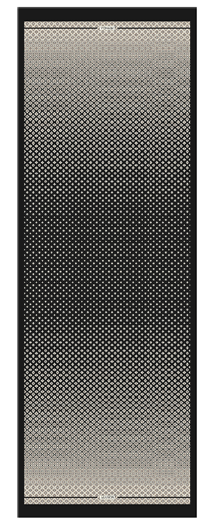 Arancia Viskon Şal 248ar520 702 Lacivert Geometrik Desen