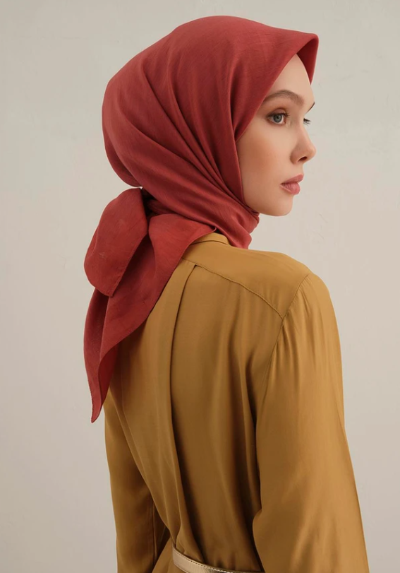 Armine B.Lyocell Eşarp 35 Kırmızı 47366