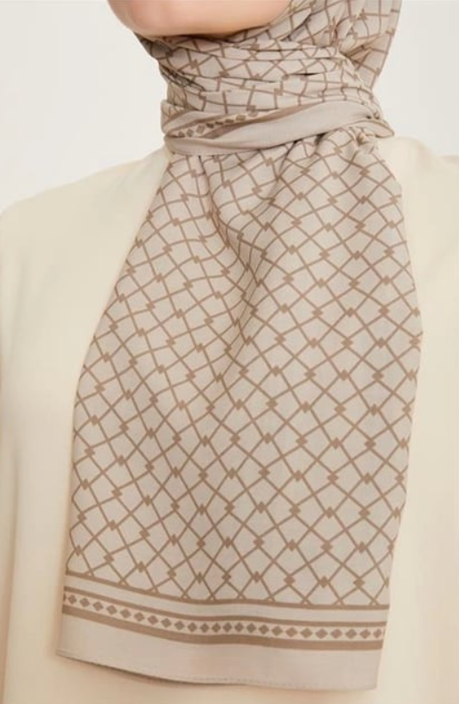 Armine Trend Defne Şal 5772-05 Vizon