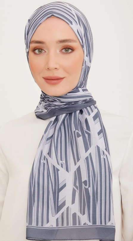 Armine Trend Gri Karma Desen 10005-07
