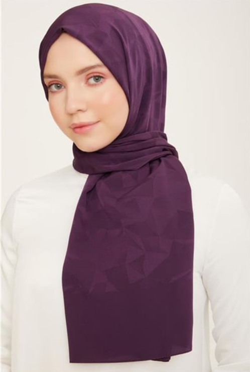 Armine Trend J.Capri Mor Desenli Şal IST 7-395