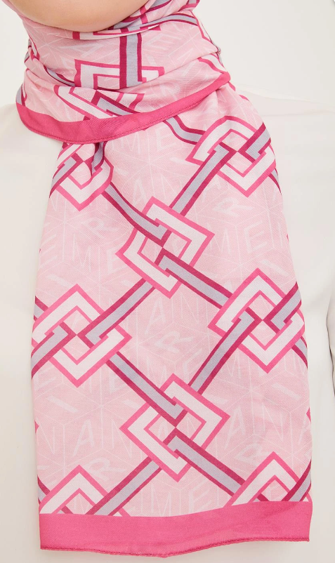 Armine Trend Pembe Karma Desen 10006-09