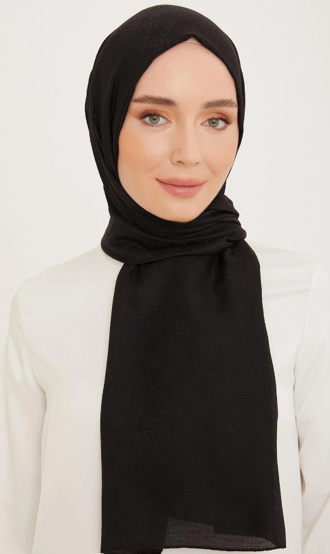 Armine Trend Ruby Şal 4-1075 Siyah