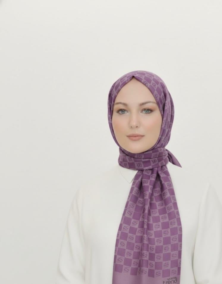 Armine Trend UltraLıght 18 IST 21166 Lila Monogram Desen