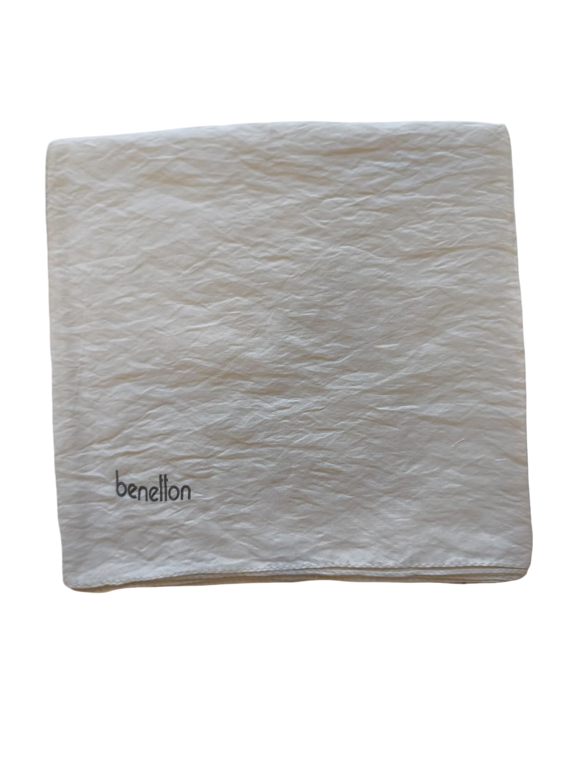 Benetton Siena Eşarp 1022 057 İnci Düz Desen