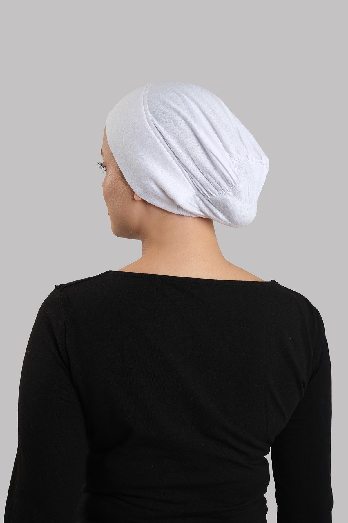 Beyaz Pratik Hazır Geçmeli İç Bone Viskon Süngerli Lastikli 3015_42