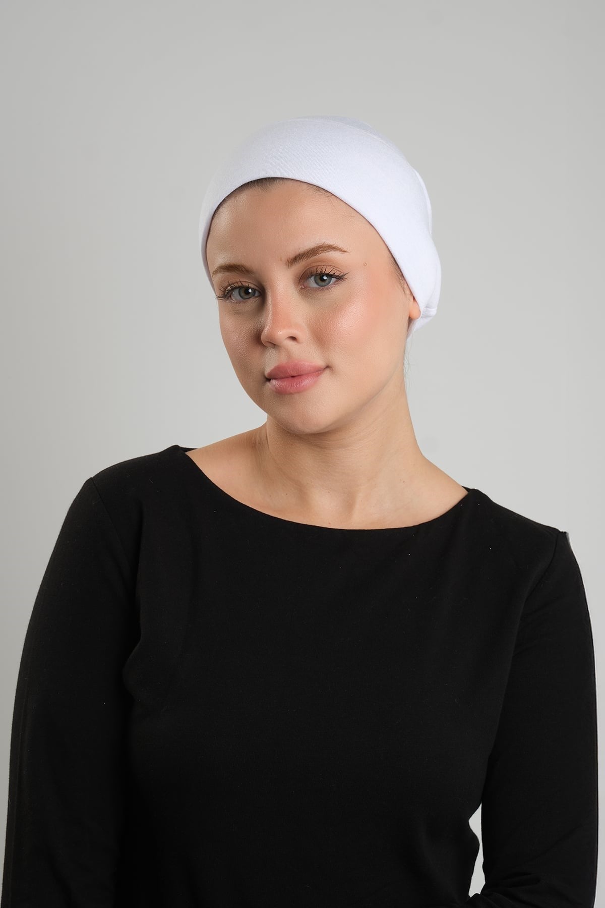 Beyaz Pratik Hazır Geçmeli İç Bone Viskon Süngerli Lastikli 3015_42