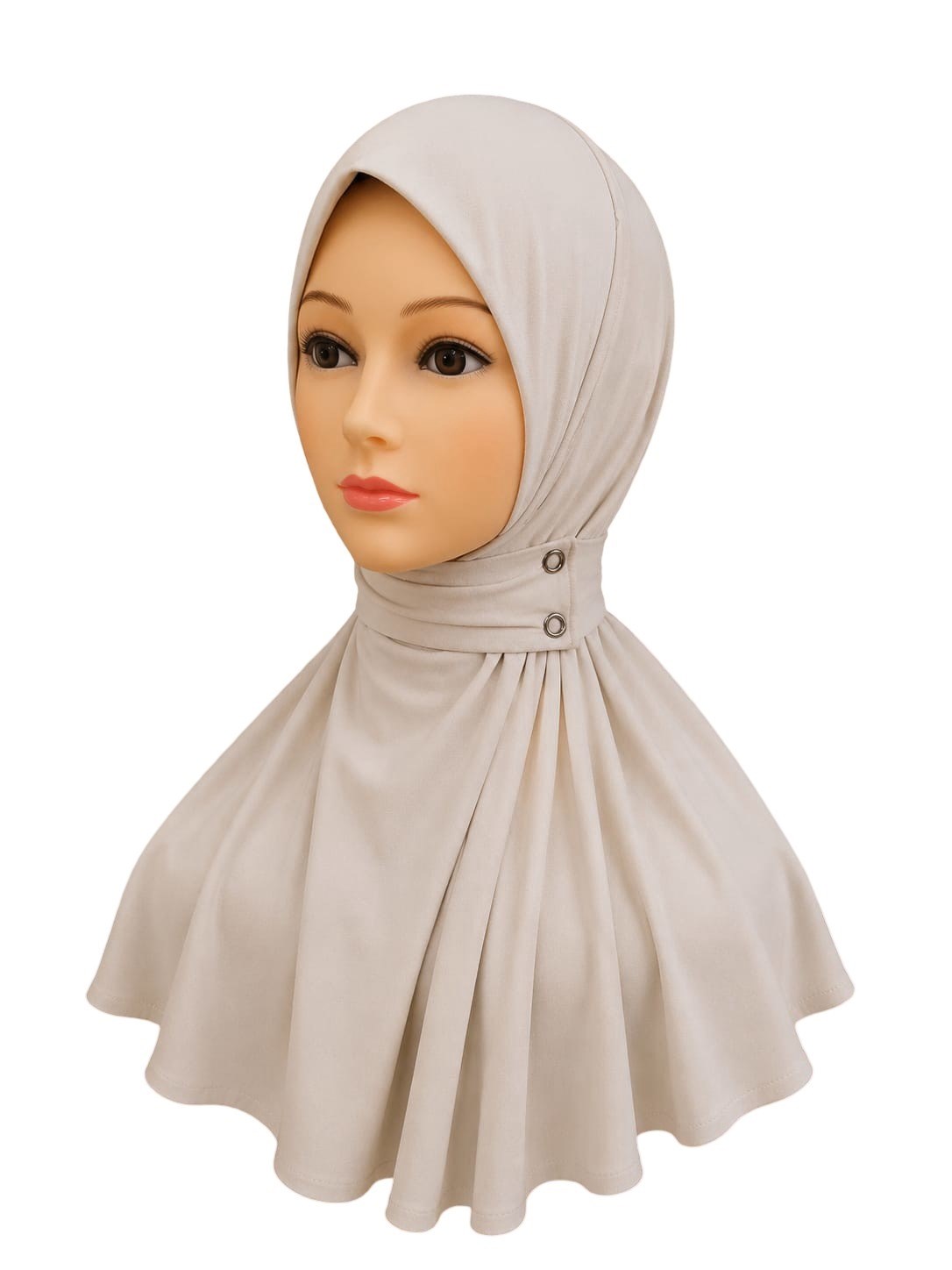 Çıtçıtlı Bone Şal Taş