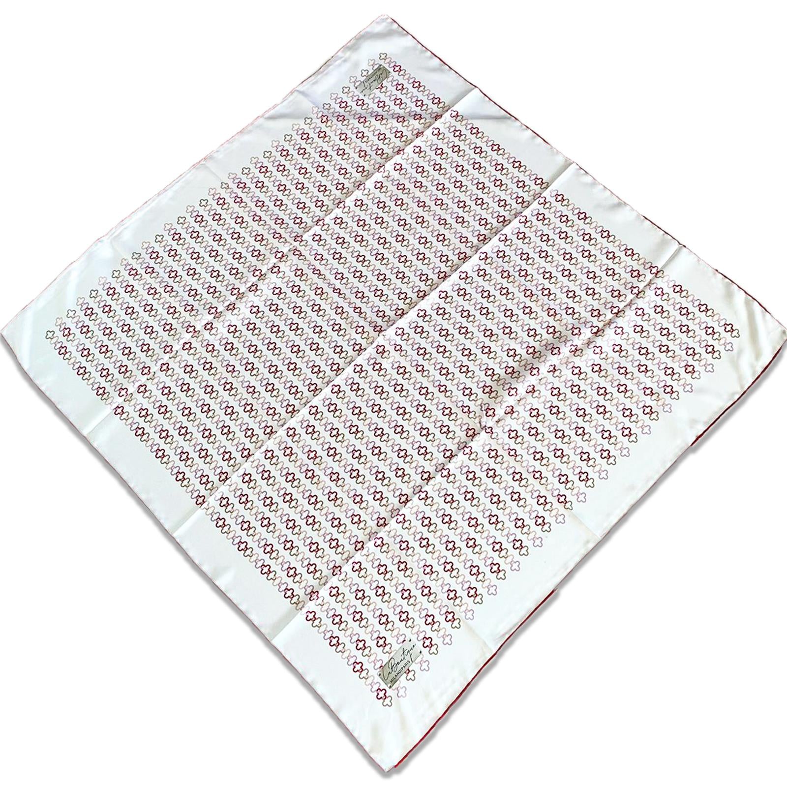 Defolu Polyester La Boutique Pembe Karma Desen Eşarp 1866-12  34696