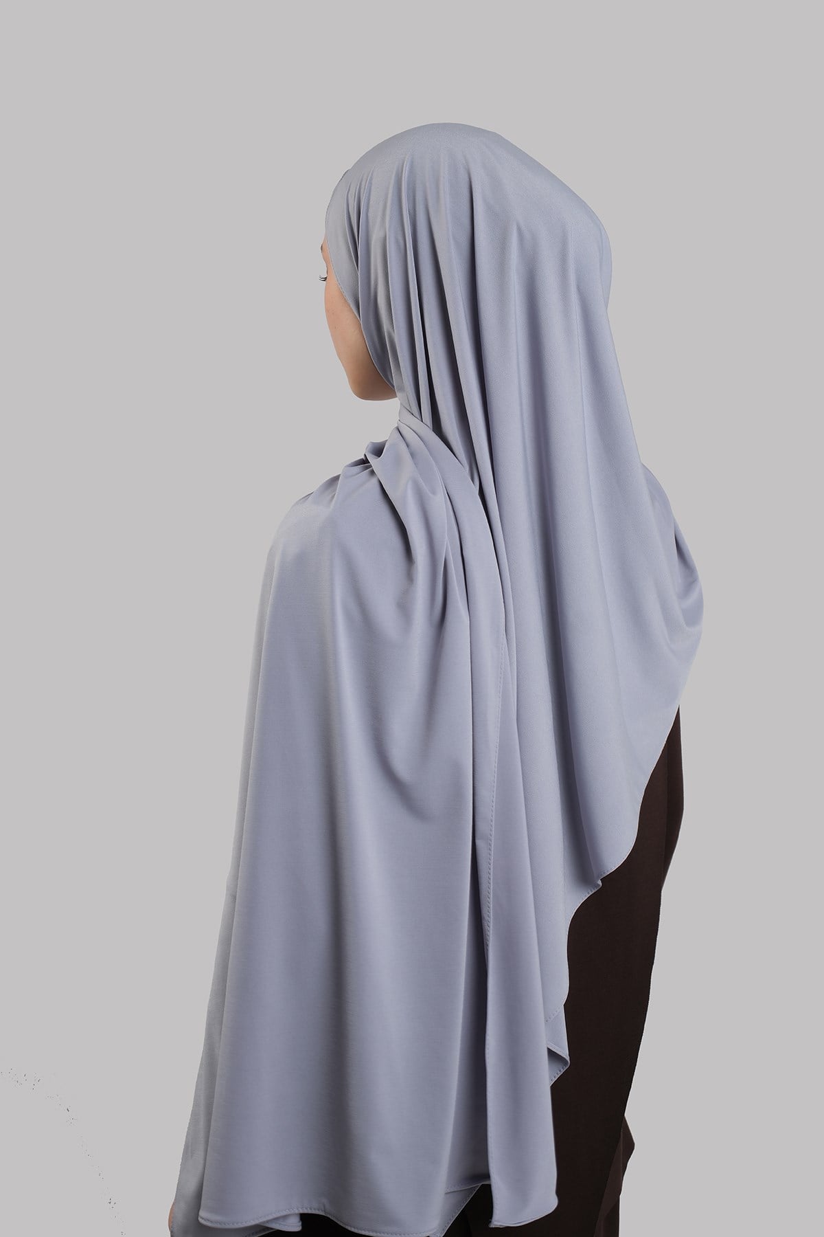 Gri Düz Klasik Şal Dikişli Premium Jersey Sade 202129_15