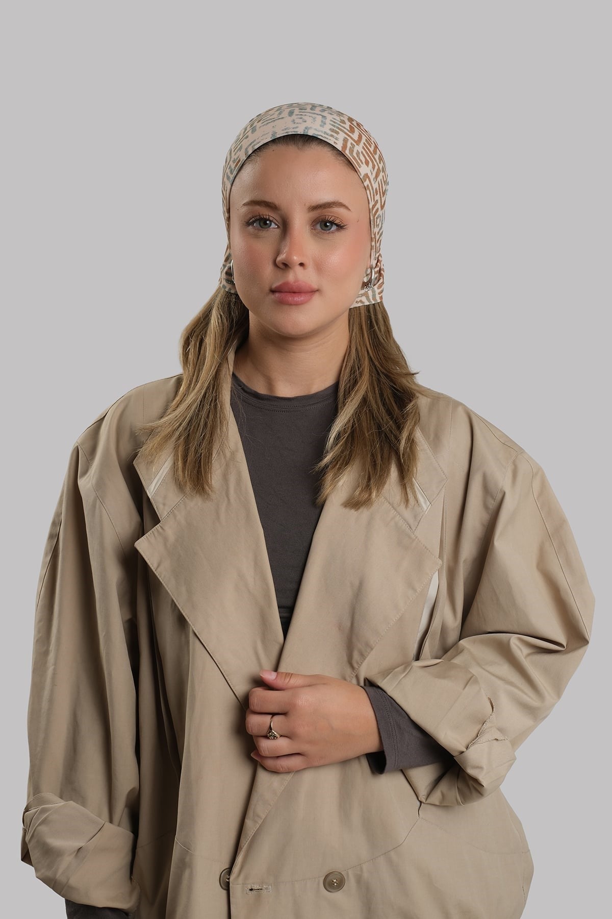 Haki Pratik Hazır Geçmeli Buff Bandana Sandy Desenli Boru Bone 2418_09