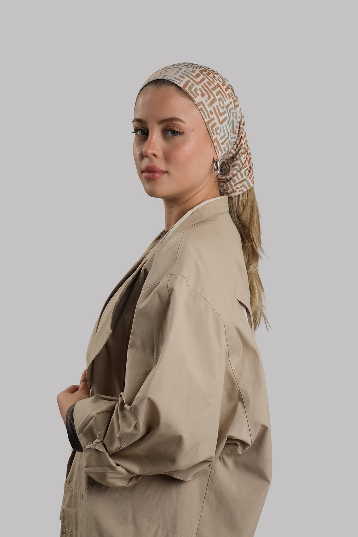 Haki Pratik Hazır Geçmeli Buff Bandana Sandy Desenli Boru Bone 2418_09
