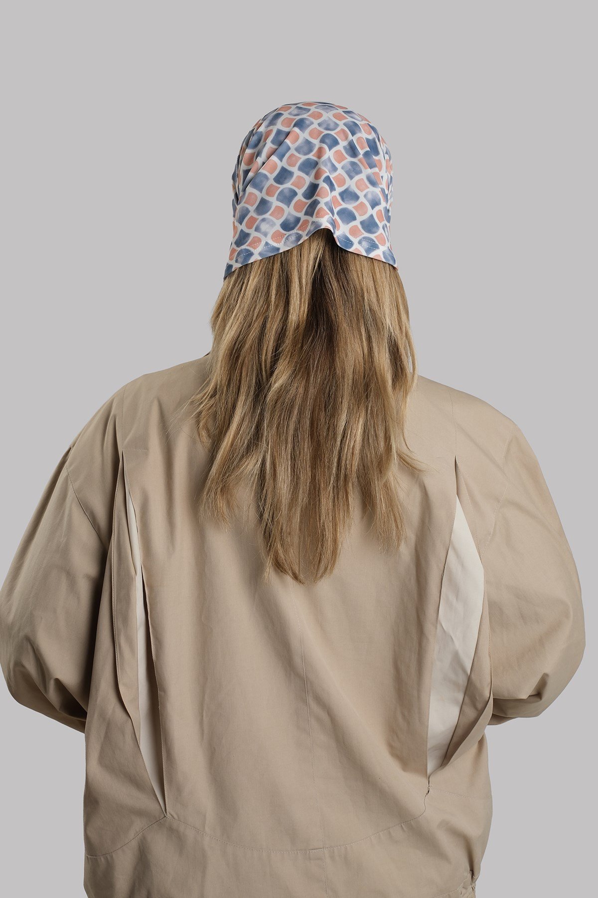 İndigo Mavi Pratik Hazır Geçmeli Buff Bandana Sandy Desenli Boru Bone 2419_34