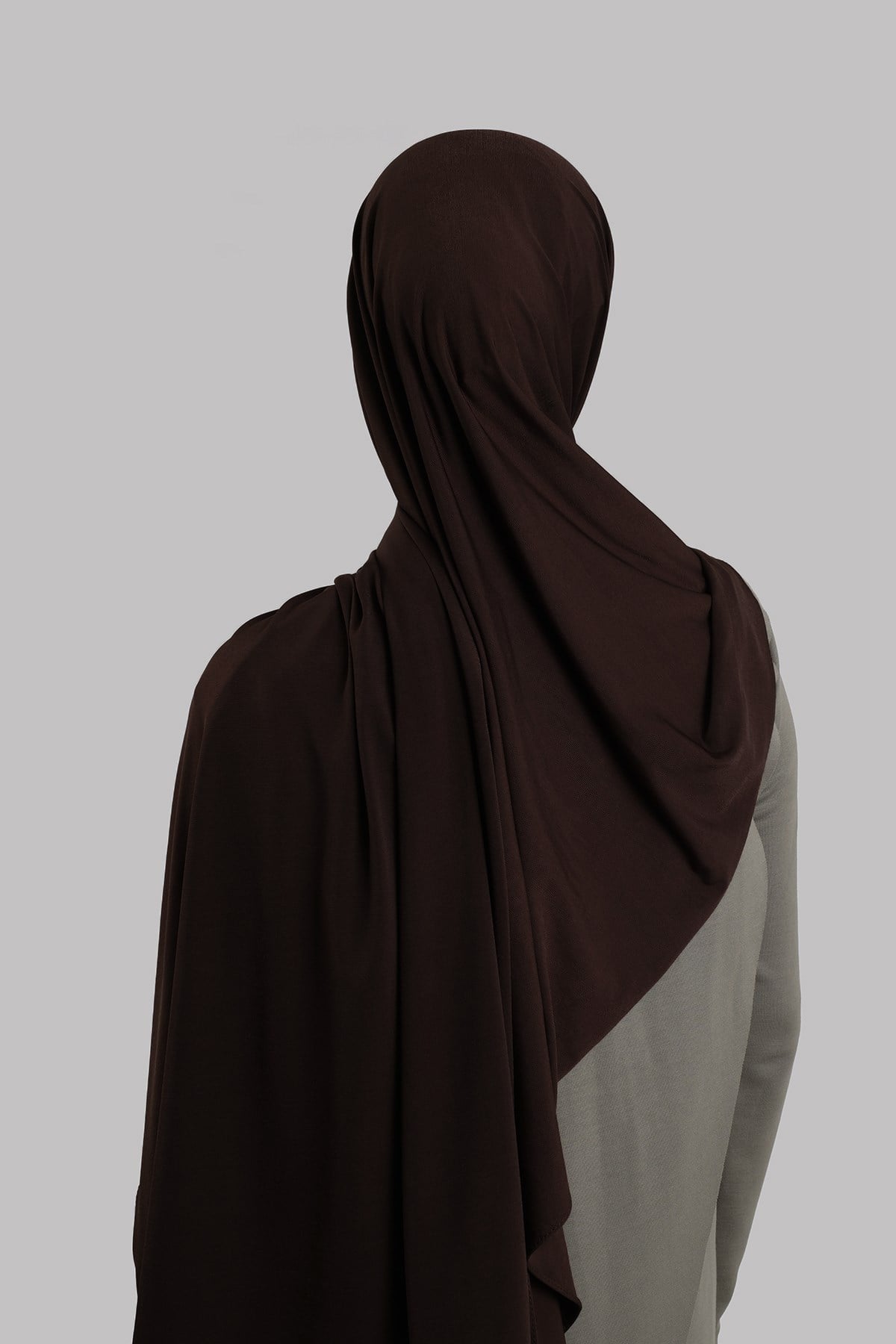 Kahve Düz Klasik Şal Dikişli Premium Jersey Sade 202129_14