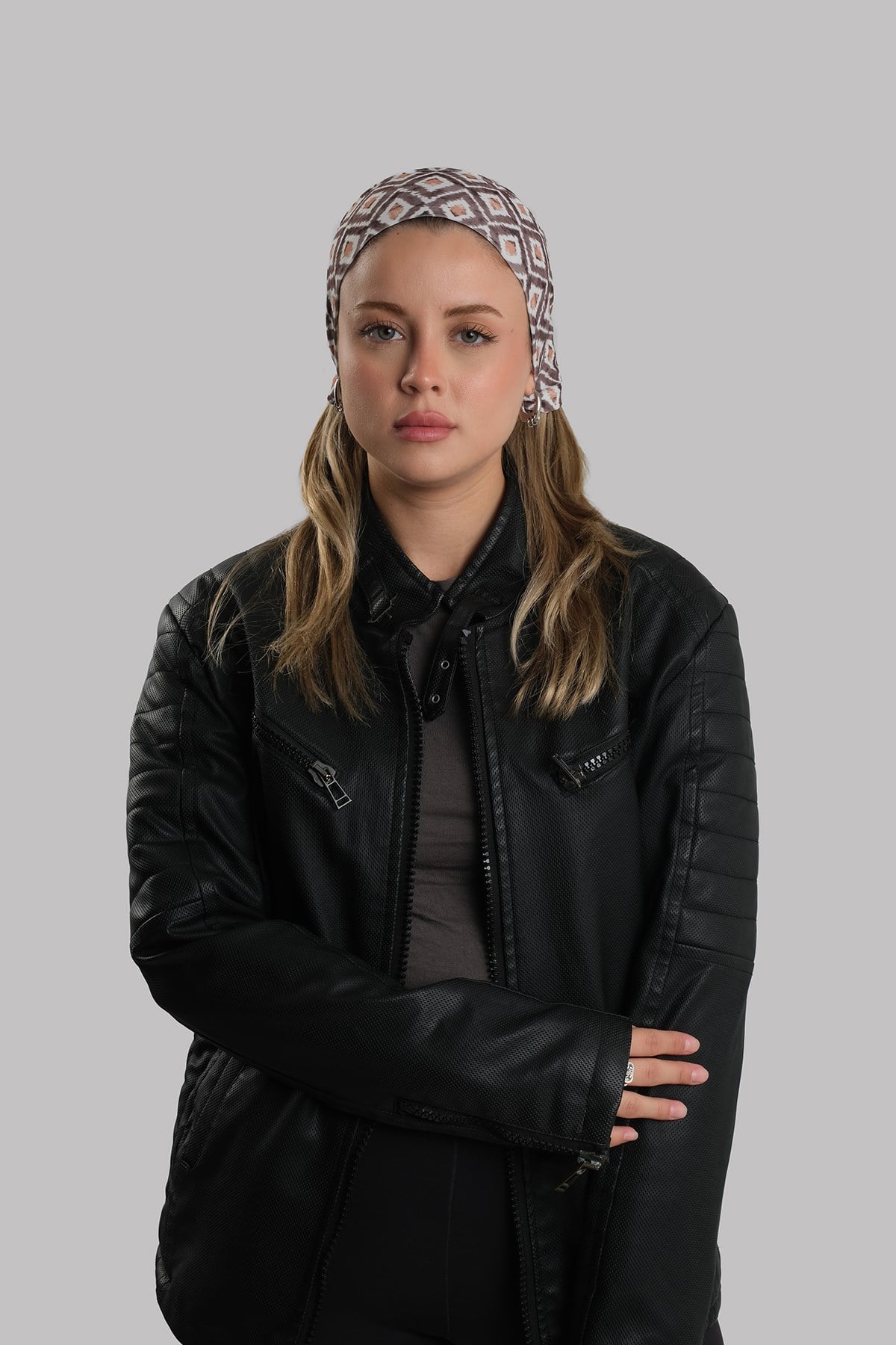 Kahve Pratik Hazır Geçmeli Buff Bandana Sandy Desenli Boru Bone 2417_14