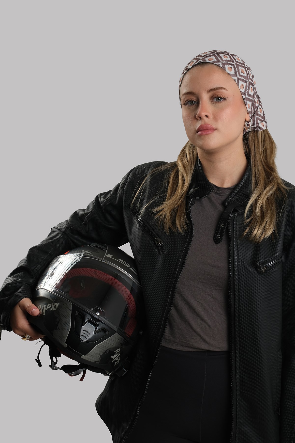 Kahve Pratik Hazır Geçmeli Buff Bandana Sandy Desenli Boru Bone 2417_14