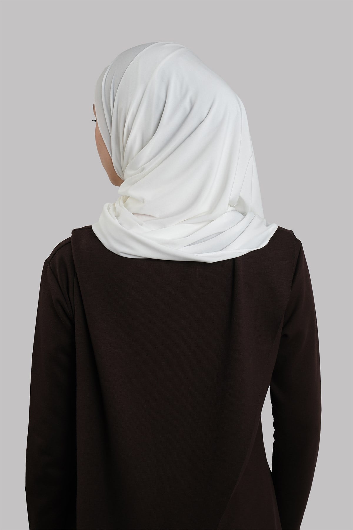 Krem Düz Klasik Şal Dikişli Premium Jersey Sade 202129_40