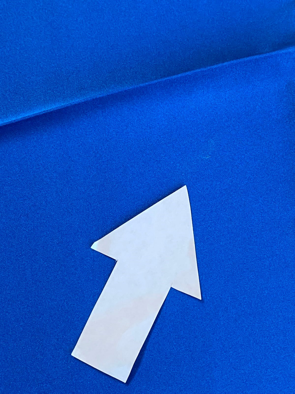 La Boutique Az Hatalı Saf Sura İpek Eşarp Saks Mavisi Düz Renk 