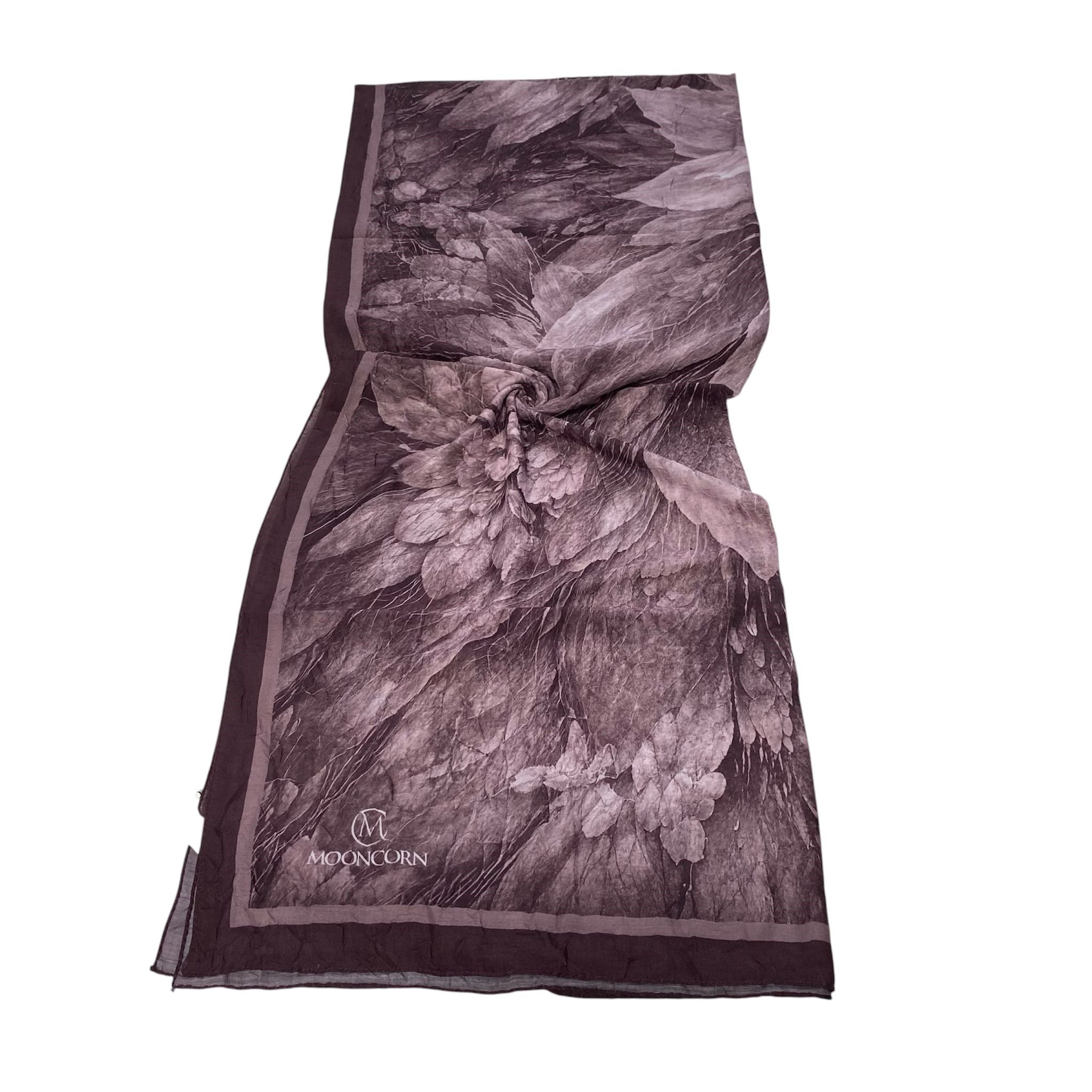 Mooncorn Çiçek Batik Desen Mor 55136